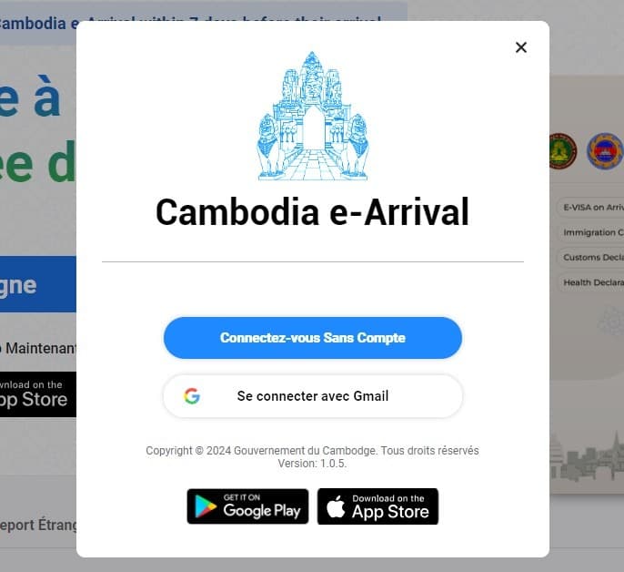 How to Register on the Cambodia E-arrival Application
