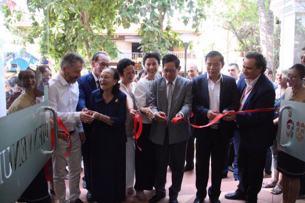 Opening of the French Alliance in Siem Reap