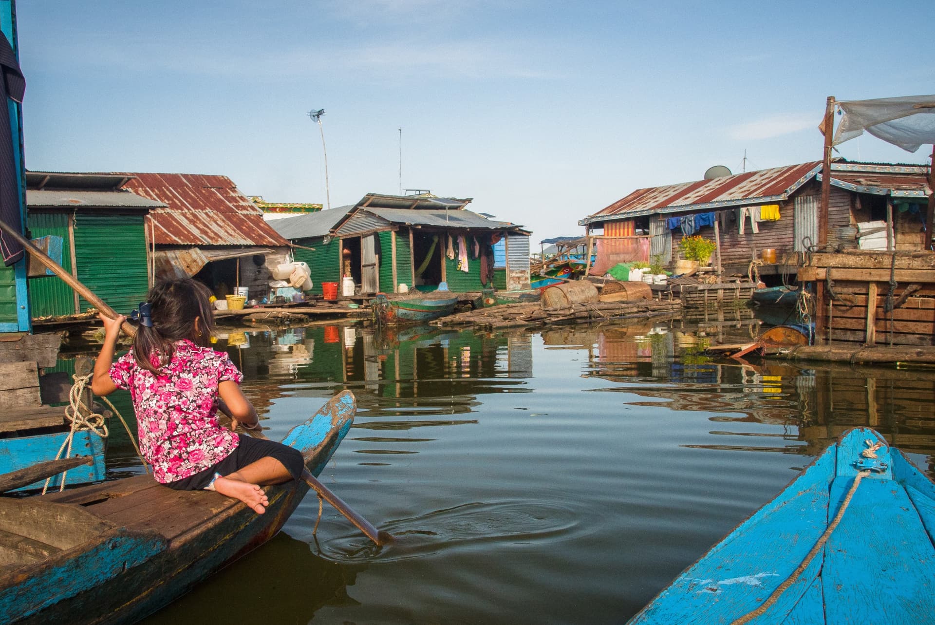 The Floating Village of Kampong Luong