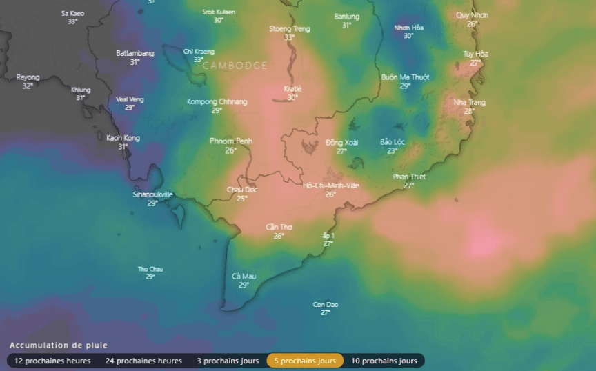 Temperature Drop Caused by Typhoon Usagi
